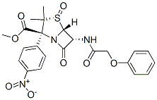 CAS#: 41625-65-4， (4-Nitrophenyl)Methyl [2S-(2alpha,4beta,5alpha,6beta)]-3,3-Dimethyl-7-Oxo-6-(Phenoxyacetamido)-4-Thia-1-Azabicyclo[3.2.0]Heptane-2-Carboxylate 4-Oxide