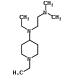 CAS#: 416864-82-9， N-Ethyl-N-(1-Ethyl-4-Piperidinyl)-N',N'-Dimethyl-1,2-Ethanediamine