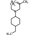CAS#: 416886-96-9， N,4-Diethyl-N-(2-Methyl-2-Propen-1-Yl)Cyclohexanamine