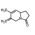 CAS#: 417699-95-7， 7-Methyl-6-Methylene-1,5,6,8A-Tetrahydro-3(2H)-Indolizinone