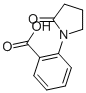 结构式 CAS# 41790-73-2, 2-(2-氧代-1-吡咯烷基)-苯甲酸