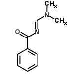 结构式 CAS# 41876-75-9, N-[(E)-(二甲基氨基)亚甲基]苯甲酰胺