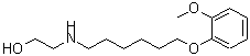 CAS#: 418780-13-9， 2-{[6-(2-Methoxyphenoxy)Hexyl]Amino}Ethanol