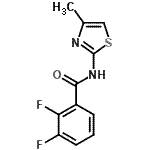 CAS#: 418791-31-8， 2,3-Difluoro-N-(4-Methyl-1,3-Thiazol-2-Yl)Benzamide
