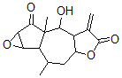 CAS#: 41945-41-9， 1a,1b,2,3,3a,6,6a,7,7a,8alpha-Decahydro-7-Hydroxy-2,7alpha-Dimethyl-6-Methyleneoxireno[1,2]Azuleno[6,5-b]Furan-5,8-Dione