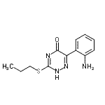 CAS#: 419540-20-8， 6-(2-Aminophenyl)-3-(Propylsulfanyl)-1,2,4-Triazin-5-Ol