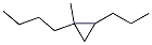 CAS 登录号：41977-34-8， 1-丁基-1-甲基-2-丙基环丙烷