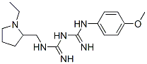 CAS#: 41988-53-8， 1-[(1-Ethyl-2-Pyrrolidinyl)Methyl]-5-(4-Methoxyphenyl)Biguanide