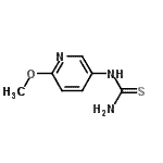 CAS#: 420130-44-5， 1-(6-Methoxy-3-Pyridinyl)Thiourea
