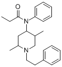 CAS#: 42045-97-6， N-(2,5-Dimethyl-1-phenethyl-4-piperidyl)propionanilide