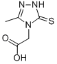 CAS#: 42047-33-6， 2-(3-Methyl-5-Thioxo-1H-1,2,4-Triazol-4(5H)-Yl)Acetic Acid