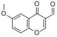structure of CAS# 42059-79-0, 6-Methoxy-4-Oxo-4H-Chromene-3-Carbaldehyde;6-Methoxy-4-Oxo-Chromene-3-Carbaldehyde;6-Methoxy-4-Oxo-3-Chromenecarboxaldehyde;4-Keto-6-Methoxy-Chromene-3-Carbaldehyde