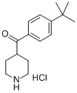 CAS#: 42060-78-6， [4-(1,1-Dimethylethyl)Phenyl]-4-Piperidinyl-Methanone Hydrochloride (1:1)
