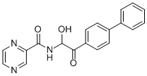 CAS#: 42069-33-0， N-(2-(1,1'-Biphenyl)-4-Yl-1-Hydroxy-2-Oxoethyl)Pyrazinecarboxamide