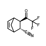 CAS#: 420797-23-5， (2R,3R)-3-(Trifluoroacetyl)Bicyclo[2.2.1]Hept-5-Ene-2-Carbonitrile