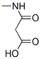 structure of CAS# 42105-98-6, N-Methylmalonamic Acid;3-Methylamino-3-Oxo-Propanoic Acid;3-Keto-3-Methylamino-Propionic Acid;N-Mma