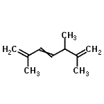 CAS#: 42123-66-0， 2,5,6-Trimethyl-1,3,6-Heptatriene