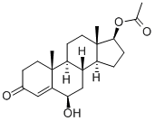 CAS#: 4223-43-2， 17b-Acetoxy-6b-Hydroxy-Testosterone