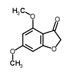 CAS 登录号：4225-35-8， 4,6-二甲氧基-1-苯并呋喃-3(2H)-酮