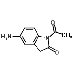 structure of CAS# 422518-10-3, 1-Acetyl-5-Amino-1,3-Dihydro-2H-Indol-2-One;1-acetyl-5-aminoindolin-2-one;2-(dihydroxymethyl)-2,5-dihydrofuran-2,5-diol