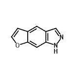 CAS#: 42304-67-6， 1H-Furo[3,2-f]Indazole