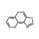 CAS#: 42315-99-1， 5H-Chromeno[8,7-D][1,3]Thiazole