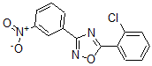 结构式 CAS# 425412-27-7, 5-(2-氯苯基)-3-(3-硝基苯基)-1,2,4-恶二唑