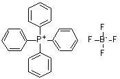 structure of CAS# 426-79-9, Tetraphenylphosphonium Tetrafluoroborate;Tetraphenylphosphonium Tetrafluoroborate, 98+%;Tetrakis(Phenyl)Phosphonium Tetrafluoroborate;TETRAPHENYLPHOSPHONIUM TETRAFLUOROBORATE