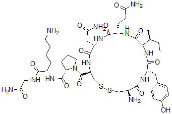 CAS 登录号:4273-93-2, 赖氨酰(8)-后叶催产素