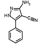 CAS#: 42754-61-0， 3-Amino-5-Phenyl-1H-Pyrazole-4-Carbonitrile