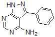 CAS 登录号：42754-69-8， 3-苯基-1H-吡唑并[3,4-d]嘧啶-4-胺