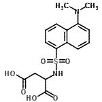 CAS#: 42808-07-1， N-{[5-(Dimethylamino)-1-Naphthyl]Sulfonyl}Aspartic Acid