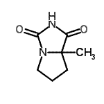 CAS#: 42856-70-2， 7A-Methyltetrahydro-1H-Pyrrolo[1,2-c]Imidazole-1,3(2H)-Dione