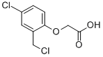 structure of CAS# 4286-99-1, 2-[4-Chloro-2-(chloromethyl)phenoxy]acetic acid;2-[4-Chloro-2-(Chloromethyl)Phenoxy]Ethanoic Acid;Zero/006451;(4-Chloro-2-Chloromethyl-Phenoxy)-Acetic Acid