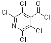 结构式 CAS# 42935-09-1, 2,3,5,6-四氯异烟酰氯