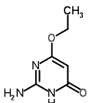 CAS#: 42956-82-1， 2-Amino-6-Ethoxy-4(3H)-Pyrimidinone