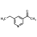 CAS#: 42972-47-4， 1-(5-Ethyl-3-Pyridinyl)Ethanone