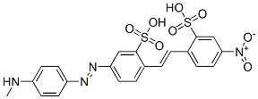 CAS#: 42986-15-2， 5-[[4-(Methylamino)Phenyl]Azo]-2-[2-(4-Nitro-2-Sulphophenyl)Vinyl]Benzenesulphonic Acid