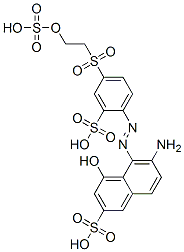 CAS#: 42986-19-6， 6-Amino-4-Hydroxy-5-[[2-Sulpho-4-[[2-(Sulphooxy)Ethyl]Sulphonyl]Phenyl]Azo]Naphthalene-2-Sulphonic Acid