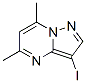 CAS#: 43024-26-6， 5,7-Dimethyl-3-Iodopyrazolo[1,5-a]Pyrimidine