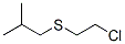 CAS#: 4303-44-0， 2-Chloroethyl Isobutyl Sulfide