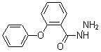 结构式 CAS# 43038-37-5, 2-苯氧基-苯甲酰肼