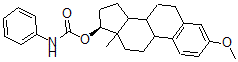 CAS#: 43085-16-1， 3-Methoxyestra-1,3,5(10)-Trien-17beta-Ol Phenylcarbamate