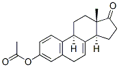 结构式 CAS# 43085-97-8, 3-羟基雌甾-1,3,5(10),7-四烯-17-酮 3-乙酸酯