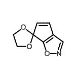 CAS#: 43090-49-9， Spiro[Cyclopenta[d][1,2]Oxazole-6,2'-[1,3]Dioxolane]
