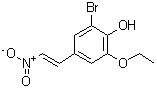 CAS#: 432496-77-0， 2-Bromo-6-Ethoxy-4-[(E)-2-Nitrovinyl]Phenol