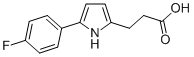structure of CAS# 432496-81-6, 3-[5-(4-Fluoro-Phenyl)-1H-Pyrrol-2-Yl]-Propionic Acid;3-[5-(4-Fluorophenyl)-1H-Pyrrol-2-Yl]Propionate;Zinc00094816