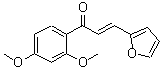 CAS#: 4332-90-5， (2E)-1-(2,4-Dimethoxyphenyl)-3-(2-Furyl)-2-Propen-1-One