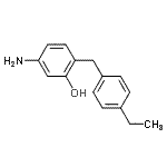 CAS#: 433331-62-5， 5-Amino-2-(4-Ethylbenzyl)Phenol