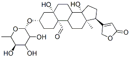 CAS#: 4336-94-1， 3b-[(6-Deoxy-beta-D-Allopyranosyl)Oxy]-5,14-Dihydroxy-19-Oxo-5b-Card-20(22)-Enolide